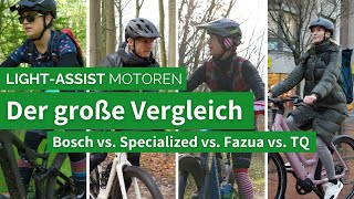 Bosch Performance Line SX vs. Fazua Ride 60 vs. TQ-HPR50 vs. Specialized SL 1.2 🔎 |  Der Vergleich!