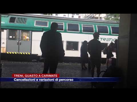 Etg - Treni, guasto a Carimate. Cancellazioni e variazioni di percorso