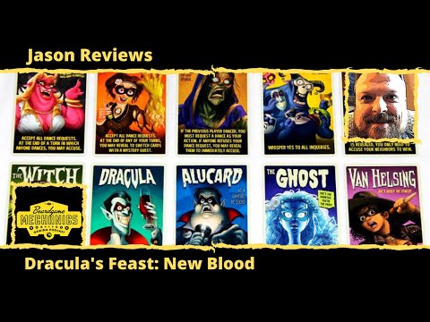 Jason's Board Game Diagnostics of Dracula's Feast:  New Blood