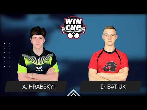 12:15 Andrii Hrabskyi - Dmytro Batiuk 21.02.2025 WINCUP Master. TABLE 2