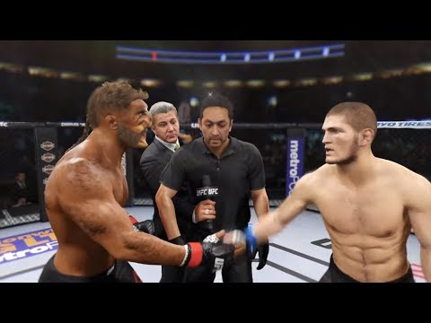 Faunus vs. Khabib Nurmagomedov (EA sports UFC 2) - Crazy UFC 👊🤪