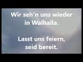 Santiano Bis In Alle Ewigkeit Walhalla Mit Lyrics