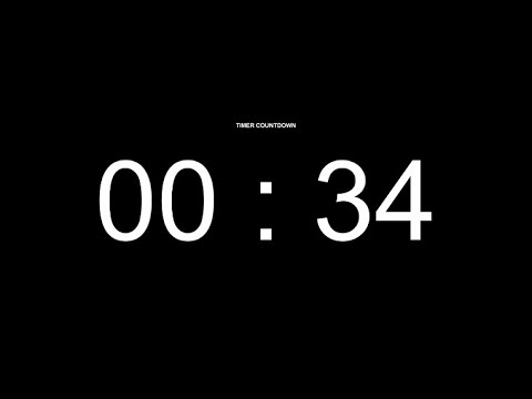 34 Seconds Countdown Timer