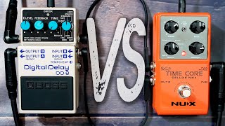 Video thumbnail for Nux TIME CORE Deluxe MKII VS Boss DD-8 Digital Delay // Comparison [NO TALK / ONLY TONES] by Perry Frank