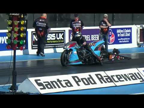 SpringSpeed Nationals Dragster Racing Event at Santa Pod 2022