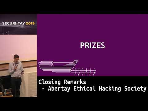 Securi-Tay 2019: Closing Remarks - Abertay Ethical Hacking Society