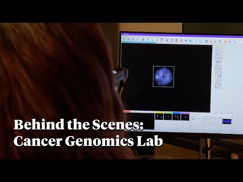 Behind the Scenes: The Cancer Genomics Laboratory