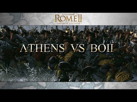 Total War  Rome II : Challenge!  Boii vs Athens, no rules.