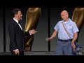 Jimmy Kimmel's Odd New Mailman at the Emmys