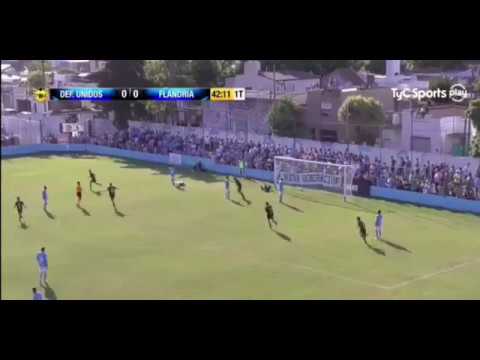 B Metro : DEFENSORES UNIDOS 2 - 1 FLANDRIA (Los Goles)