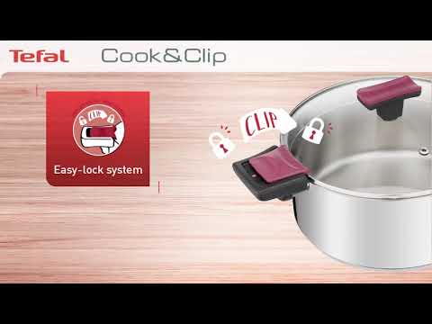 Набір посуду Tefal Cook&Clip 10 предметів (G723SA74)