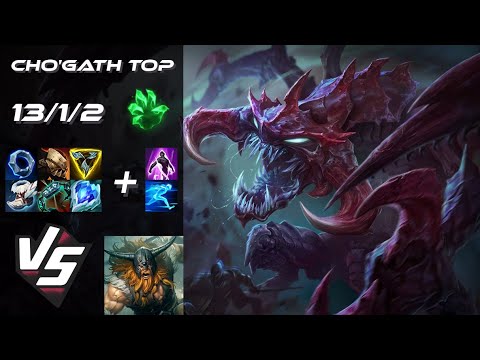 TOP Cho'Gath vs Olaf - EU Challenger Patch 25.S1.5