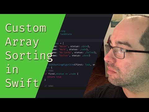 Custom Array Sorting in Swift - The Matthias iOS Development Show thumbnail
