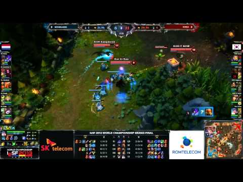 Netherlands Vs. Korea Map 1 - Grand-final - IeSF 2013 world championship