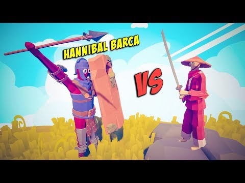 Hannibal Barca 1v1 Shogunate Empire Units - TABS Modded