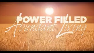 Truth obeyed equals a power filled abundant life!