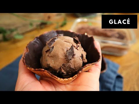 COMMENT FAIRE UNE GLACE AU CHOCOLAT ? Avec Sorbetière AICOK