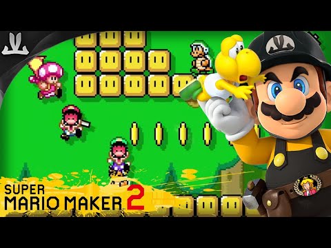 [LIVE] Super Mario Maker 2 | Blind Kaizo Race / Multiplayer VS