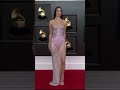 Dua Lipa At The Grammys 2021 Red Carpet Exclusive Shorts
