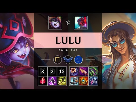Lulu Top vs Yone - EUW Diamond Patch 25.19