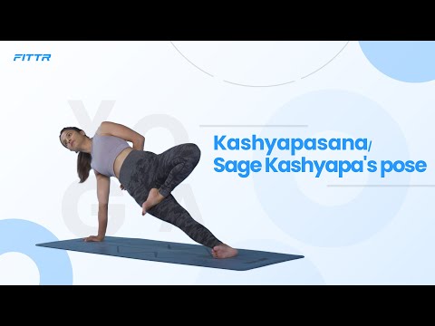 Kashyapasana/ Sage Kashyapa's pose