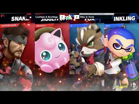 Ascension VI SSBU Doubles WR3 - LordSpin & BassMage (Red) vs Felix & Torch (Blue)
