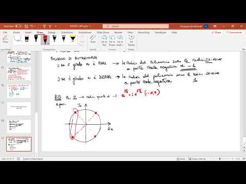 Filtri di ordine superiore al secondo (Butterworth) - Lezione - Elettronica 2021