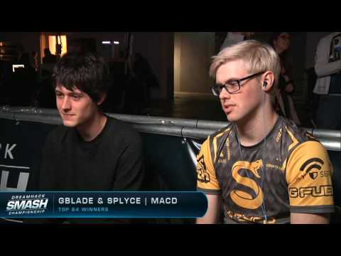 Smash - Splyce Macd vs. Gblade - Top 64 - DreamHack Winter 2016