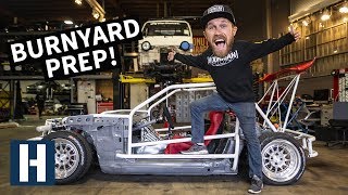 Burnyard Bash Prep for ShartKart, our $200 Miata! RX-7 Powered Pit Truck Intermission.