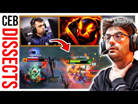 Ceb Analyzes Nisha's EPIC Ember Spirit Comeback Game vs PARIVISION