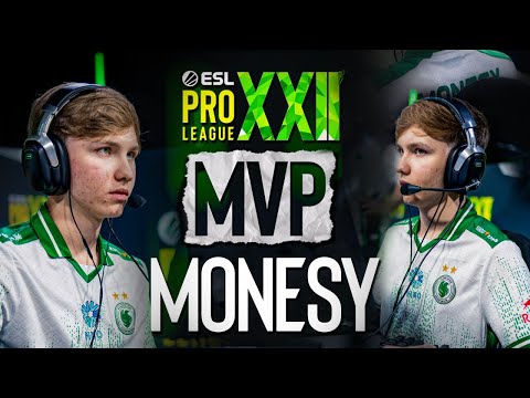 YOUNG STAR @m0nesy13 SHINES AGAIN! MVP of ESL Pro League Season 22 | CS2