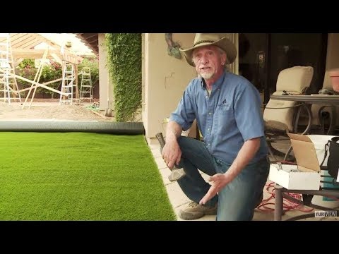 DIY - How to Install Artificial Grass on Dirt