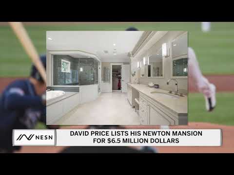 David Price Lists His Newton Mansion for $6.5 Million Dollars