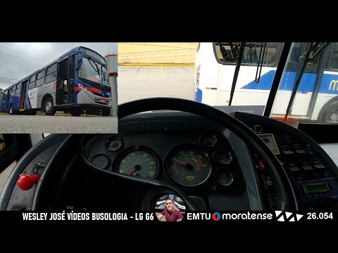 Painel e visão do motorista em um Apache VIP II sc - MB OF-1722M - Moratense (EMTU) - 26.054