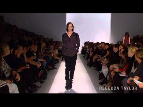 Rebecca Taylor Fall/Winter 2012 Runway Show