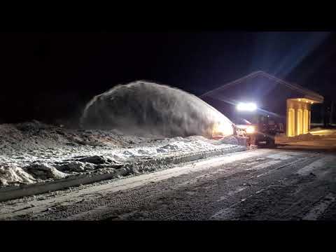 kubota rtv x1100c with 66" snowblower