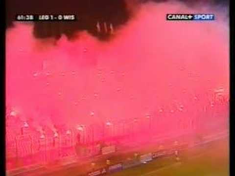 Legia Warszawa - Wisła Kraków 2002 - LEGIA z rac
