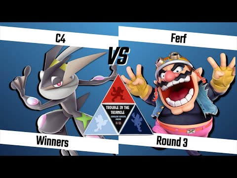 Trouble iN the Triangle (TNT) Winners Round 3 - C4 (Greninja) vs Ferf (Wario) SSBU Tournament