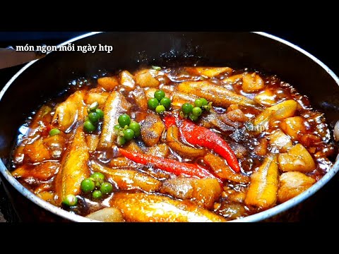 Cách làm cá kho tiêu béo ngon vị đậm đà | món ngon mỗi ngày htp