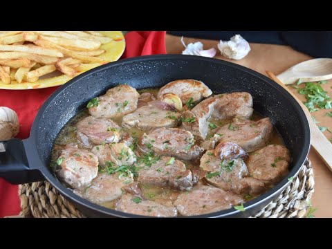👌 Solomillo de cerdo al ajillo MUY FÁCIL, EN MINUTOS Y BUENÍSIMO !!!
