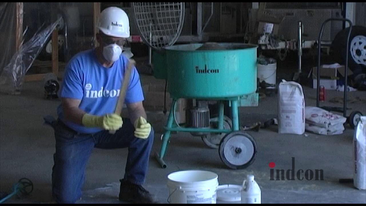 Indcon Inc Epoxy Grout Method