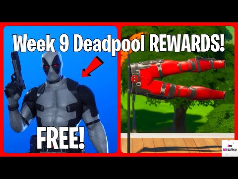 How to get FREE Deadpool X-FORCE SKIN! (Week 9 Challenge and Reward) | Fortnite