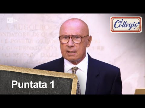 Il benvenuto del Preside ed il grande annuncio - Prima puntata - Il Collegio 5