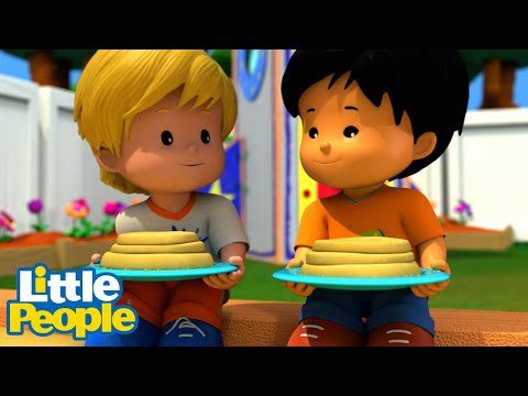 Little People | Ep 3 | The Right (and Left) Stuff / Carried Away and Back Again - Kids TV Series, Kingdom Kids Zone - Little People - Fisher Price