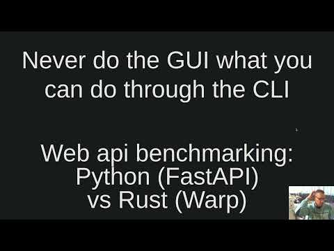 Web Api Benchmarking Python Fastapi Vs Rust Warp