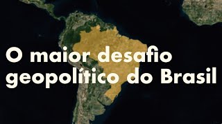 O MAIOR OBJETIVO GEOPOLÍTICO DO BRASIL | Professor HOC