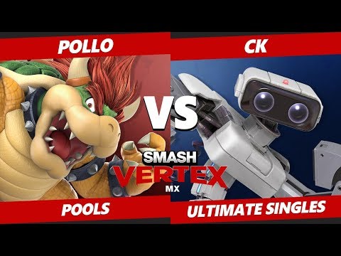 Smash Vertex Pools - SF | Pollo (Bowser) Vs. TZ | CK (ROB) Smash Ultimate - SSBU