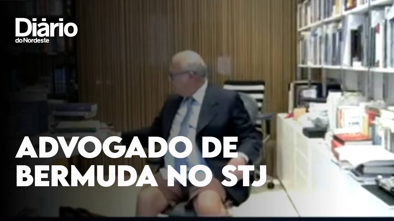 Imagem da notícia Advogado aparece de bermuda e chinelos em audiência do STJ