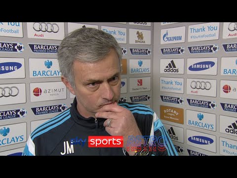 Jose Mourinho refusing to go into detail in his post-match interview