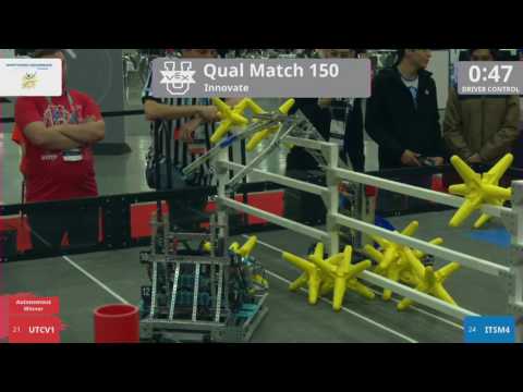 2017 VEXU Innovate Q150 - UTCV1 vs ITSM4 - 32 to 14